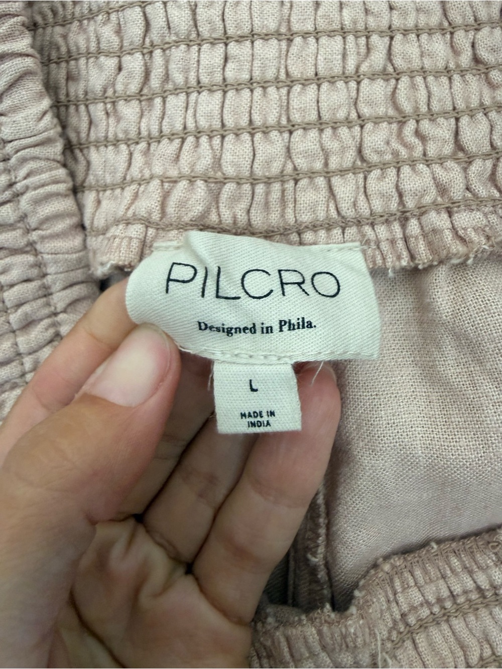 NWT PILCRO Reese Pants Coral Size Large ANTHROPOLOGIE - Picture 7 of 10